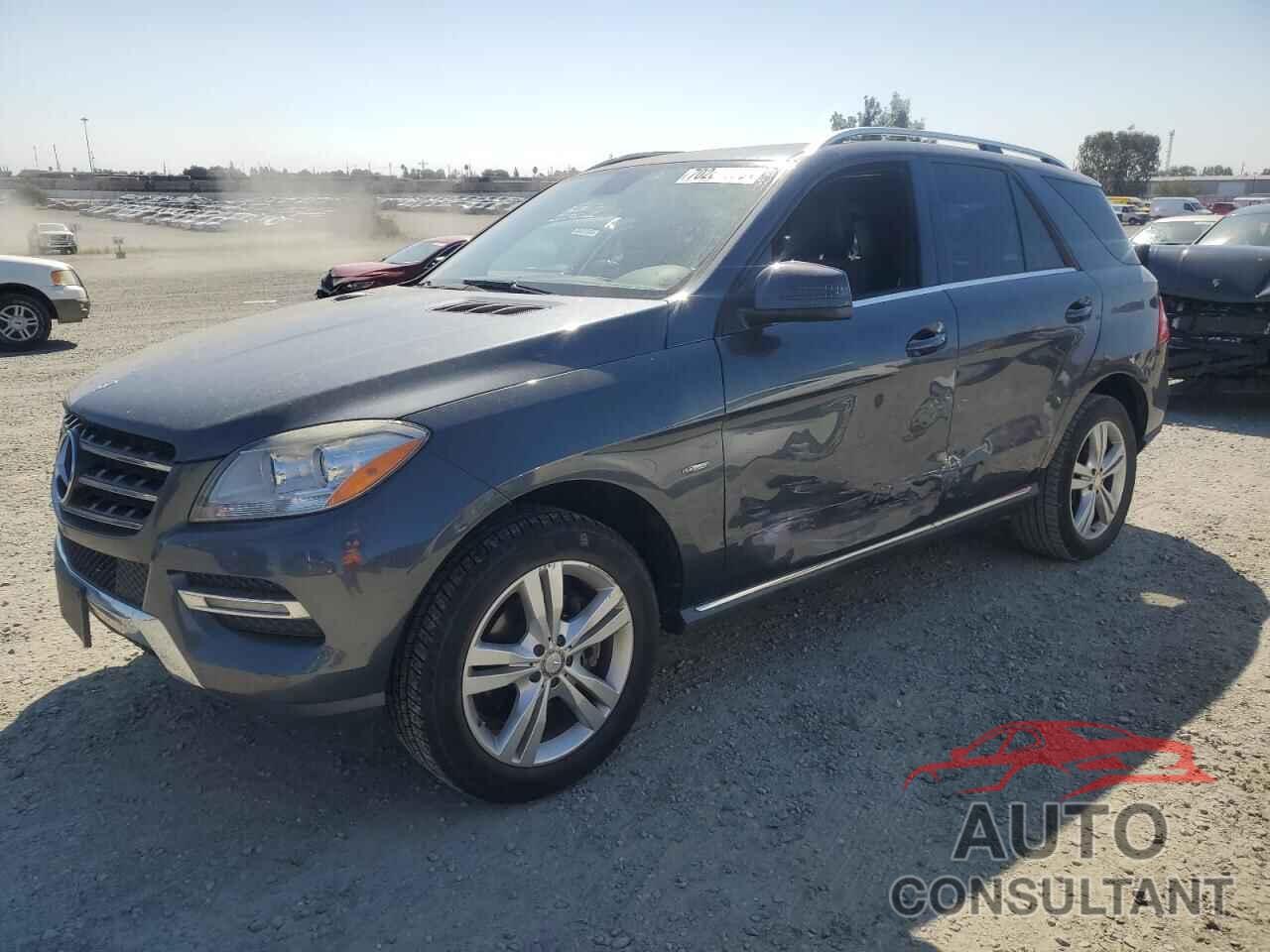 MERCEDES-BENZ M-CLASS 2012 - 4JGDA5HB1CA087855