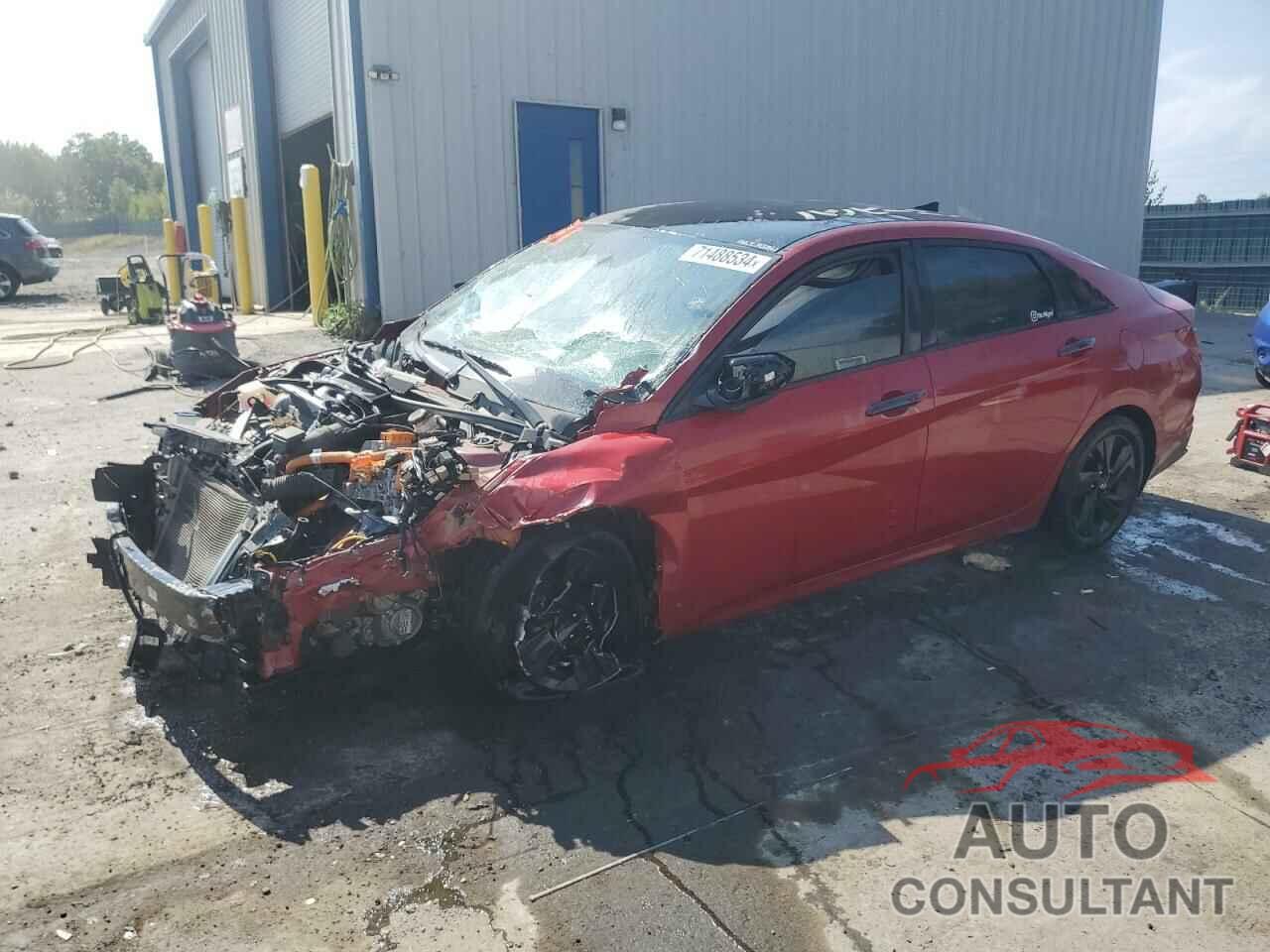 HYUNDAI ELANTRA 2022 - KMHLM4AJ3NU024062