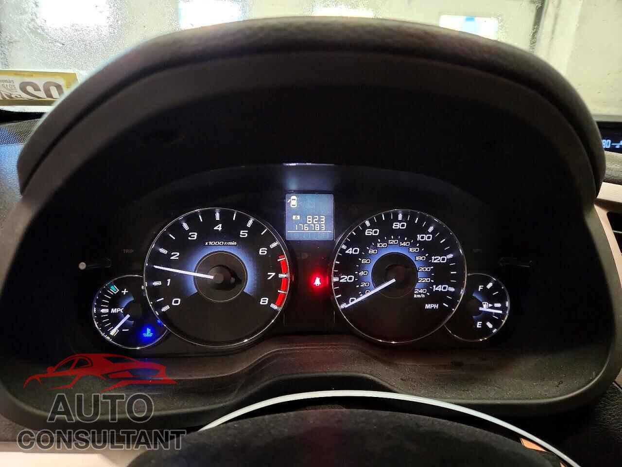 SUBARU OUTBACK 2012 - 4S4BRBCC4C1260962