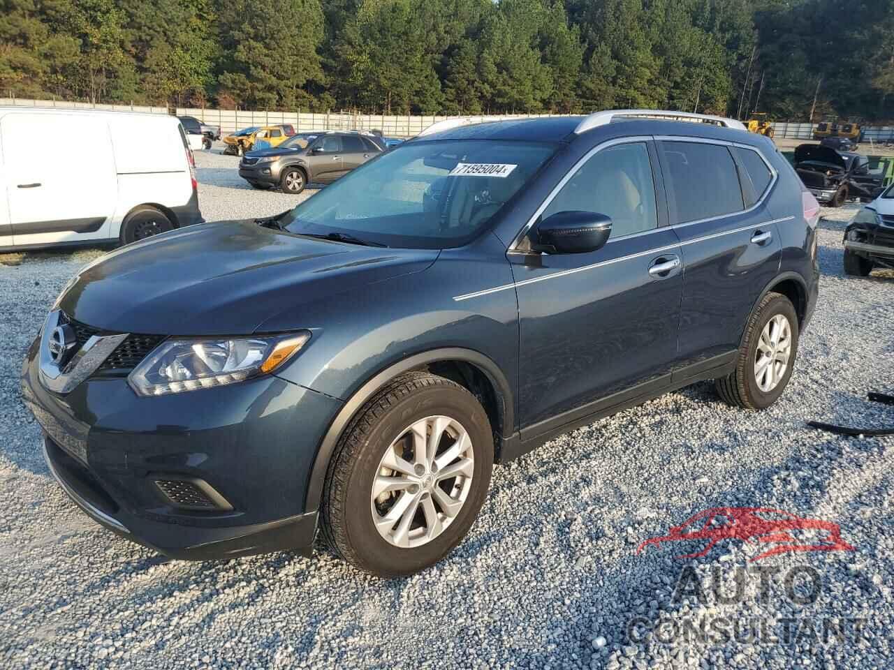 NISSAN ROGUE 2016 - KNMAT2MT8GP605770
