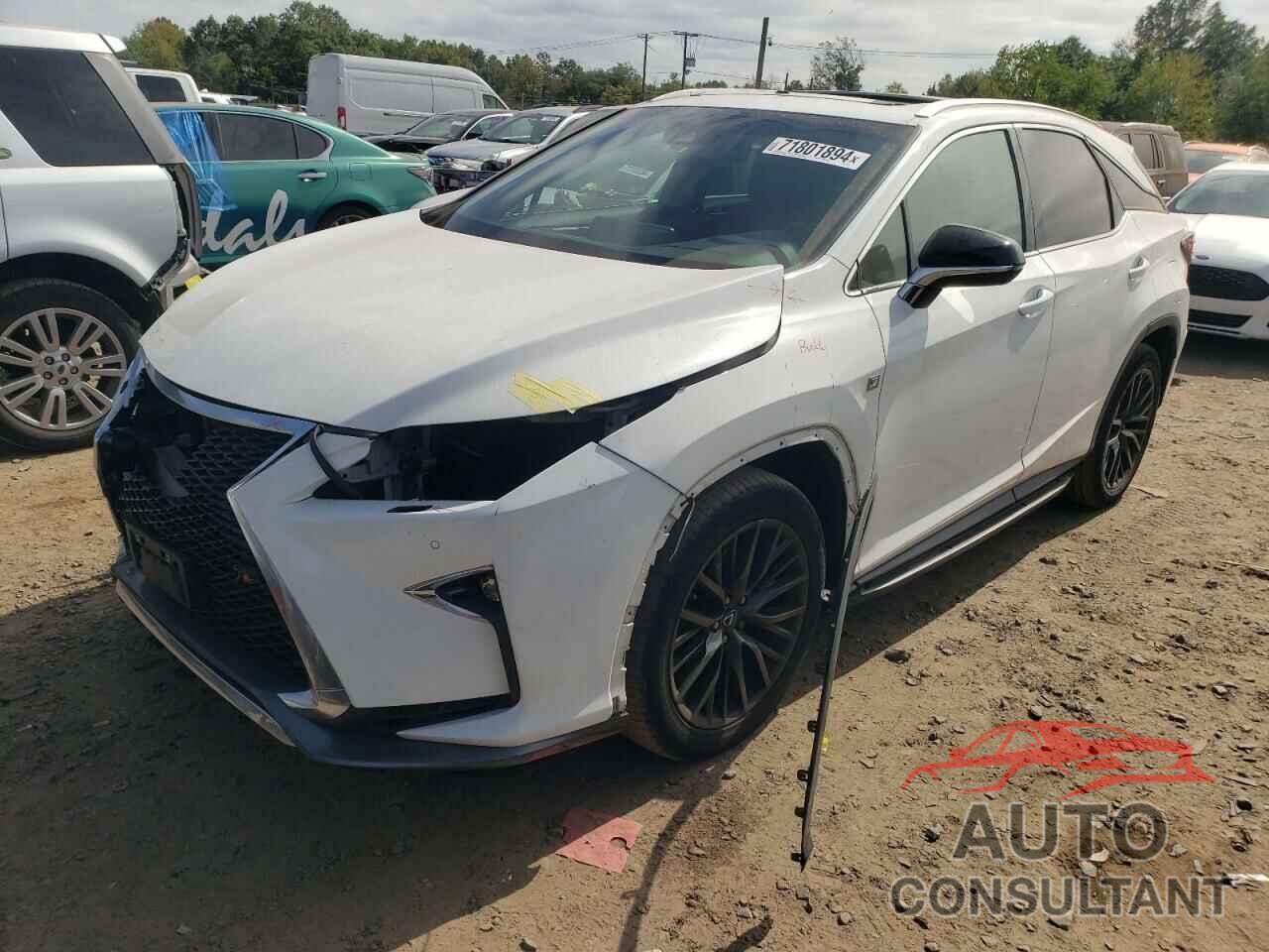 LEXUS RX350 2017 - 2T2BZMCA4HC061665