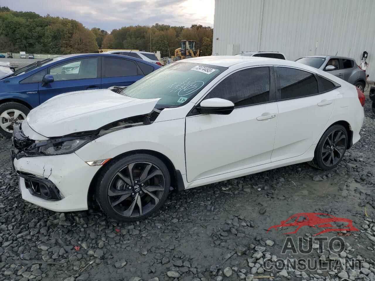 HONDA CIVIC 2019 - 2HGFC2F88KH569947