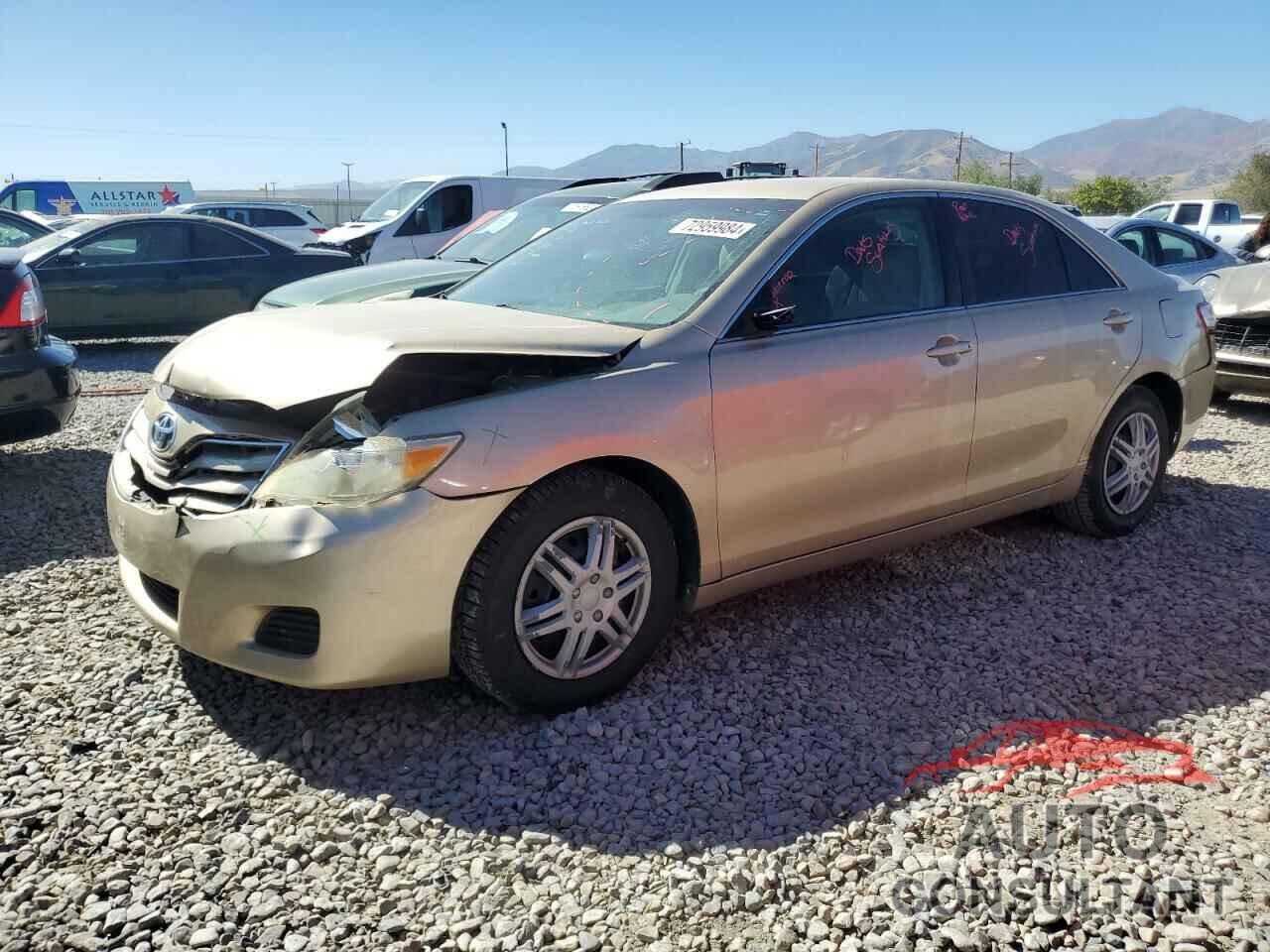 TOYOTA CAMRY 2010 - 4T1BF3EK1AU109558