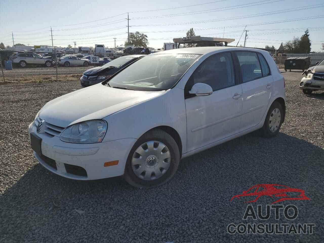 VOLKSWAGEN RABBIT 2009 - WVWDB71K89W040860