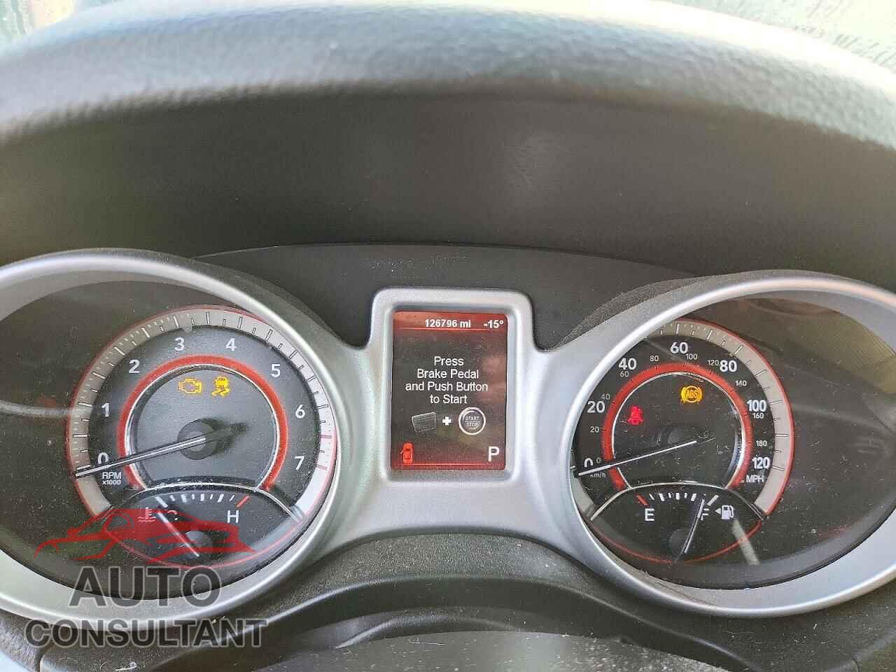 DODGE JOURNEY 2012 - 3C4PDCAB5CT198716