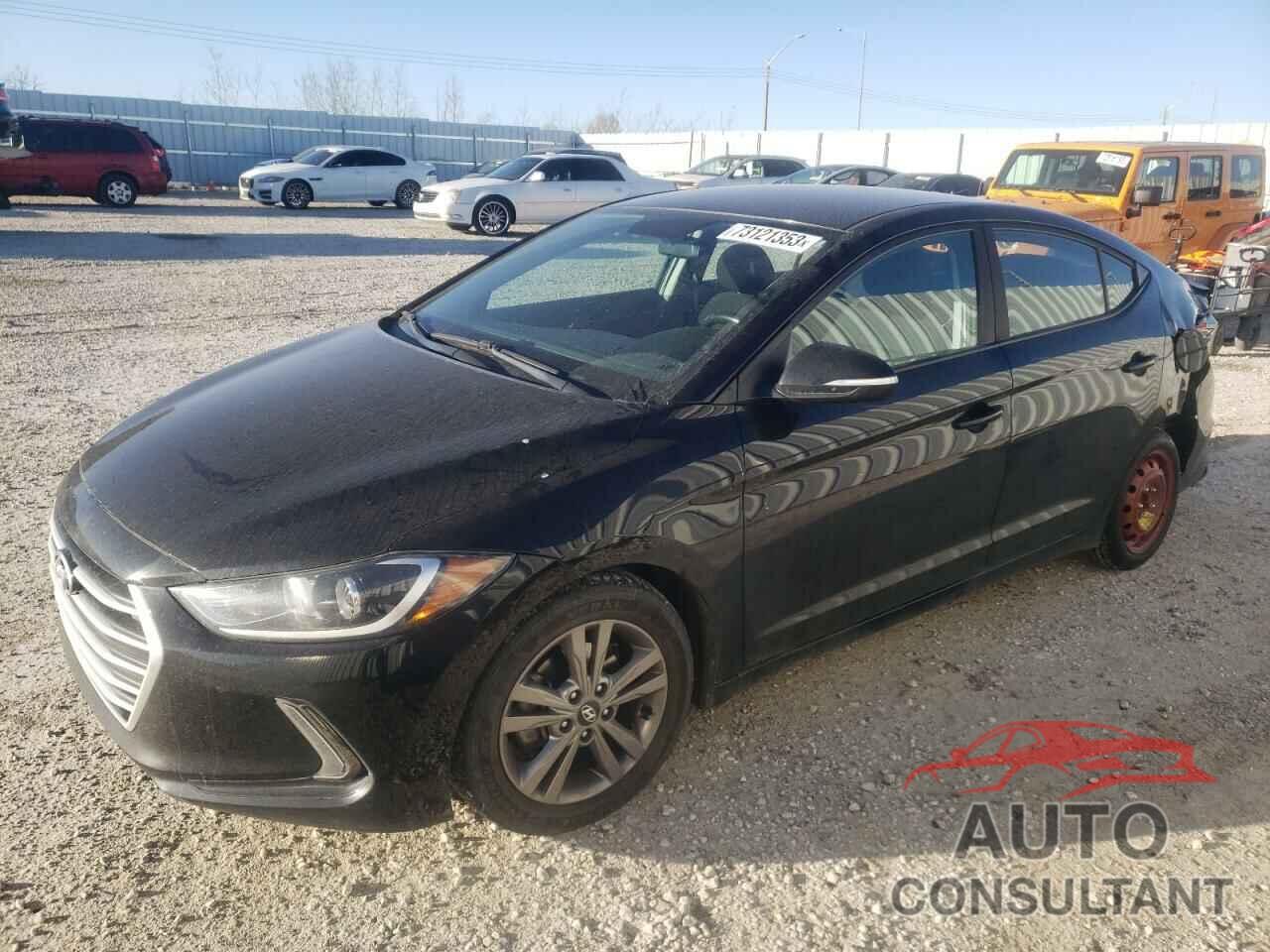 HYUNDAI ELANTRA 2018 - KMHD84LF8JU691026