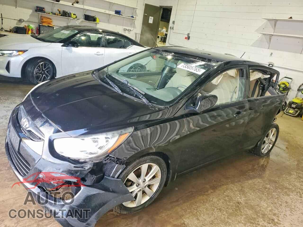 HYUNDAI ACCENT 2012 - KMHCU4AE1CU227807