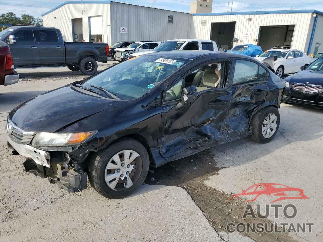 HONDA CIVIC 2012 - 19XFB2F52CE354231