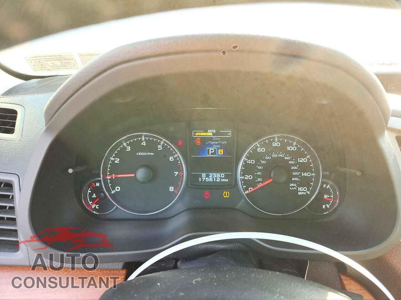 SUBARU OUTBACK 2013 - 4S4BRDKC3D2309030