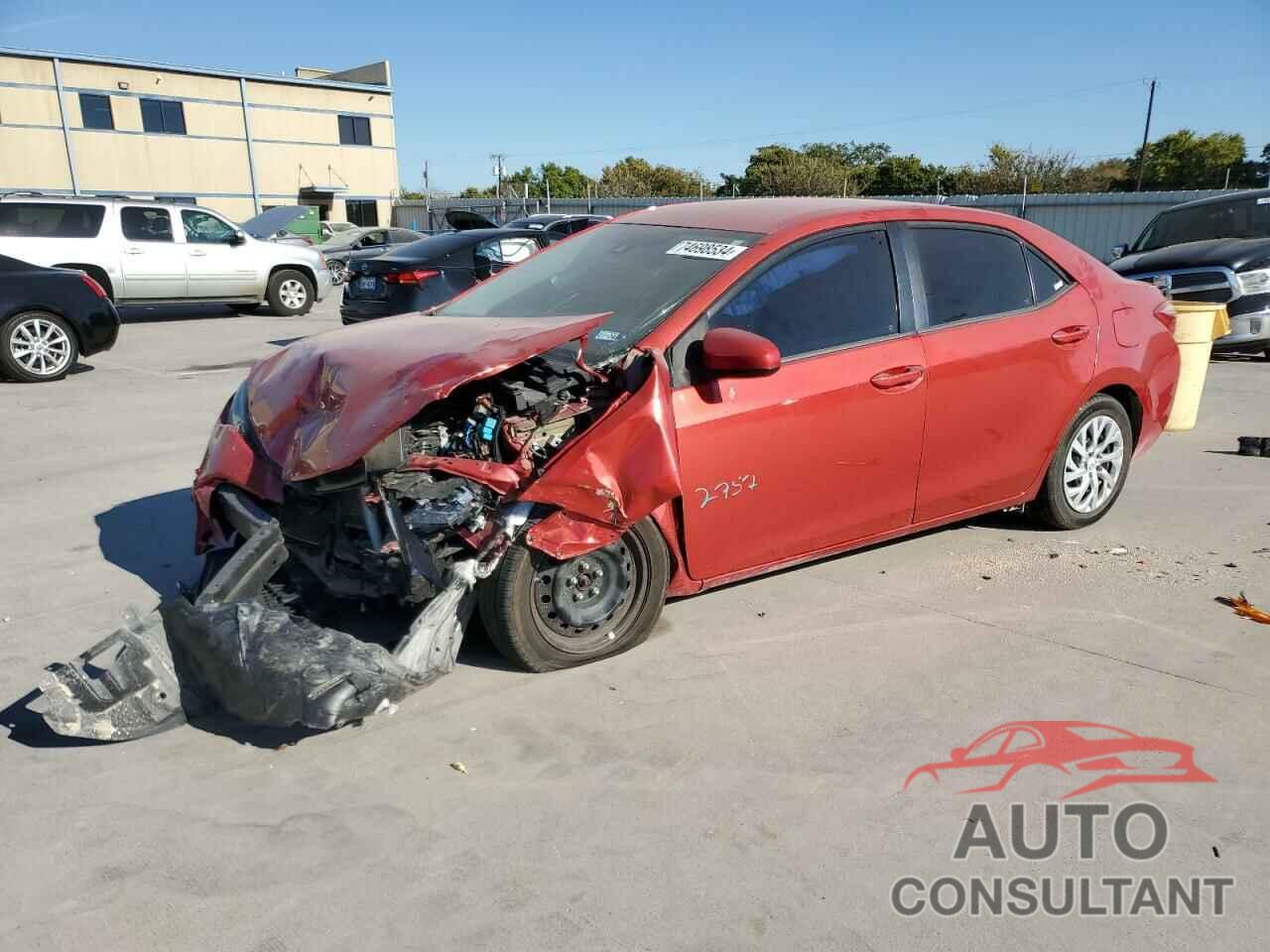TOYOTA COROLLA 2019 - 5YFBURHE1KP934307