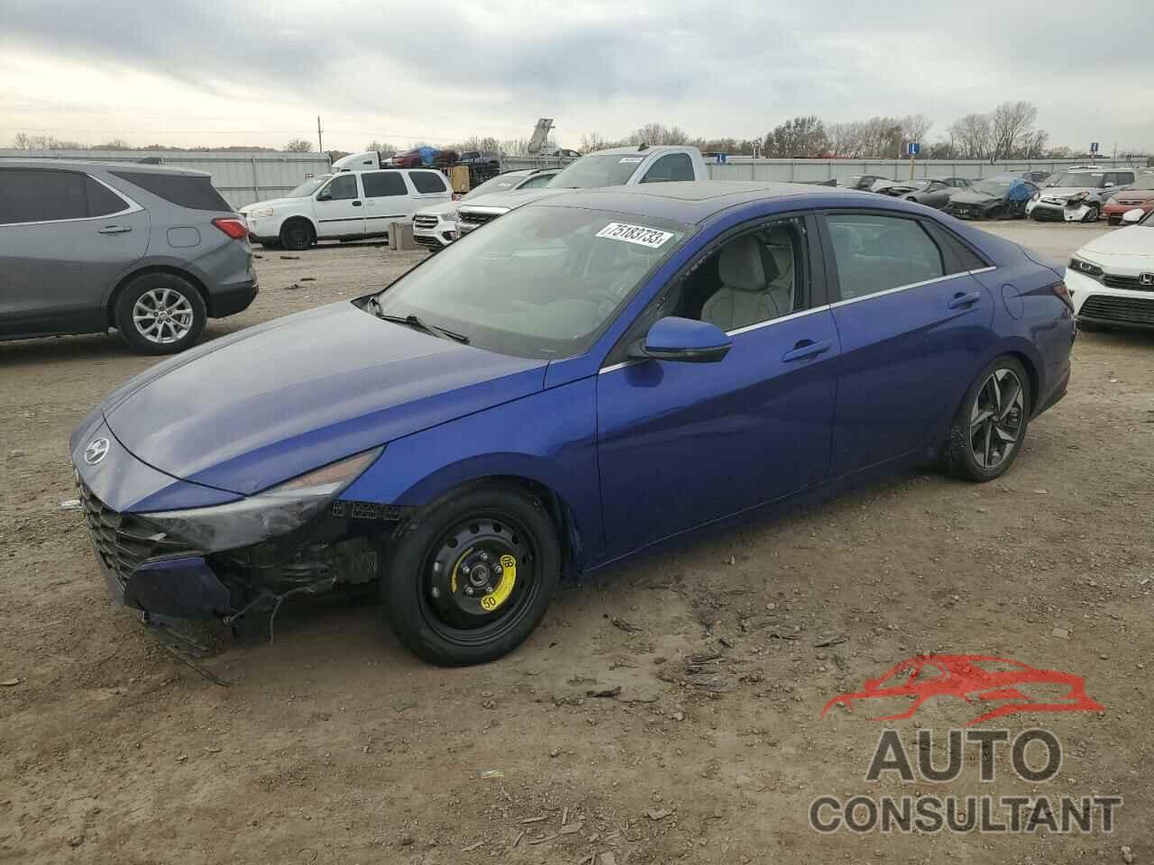 HYUNDAI ELANTRA 2021 - KMHLN4AJ4MU009582