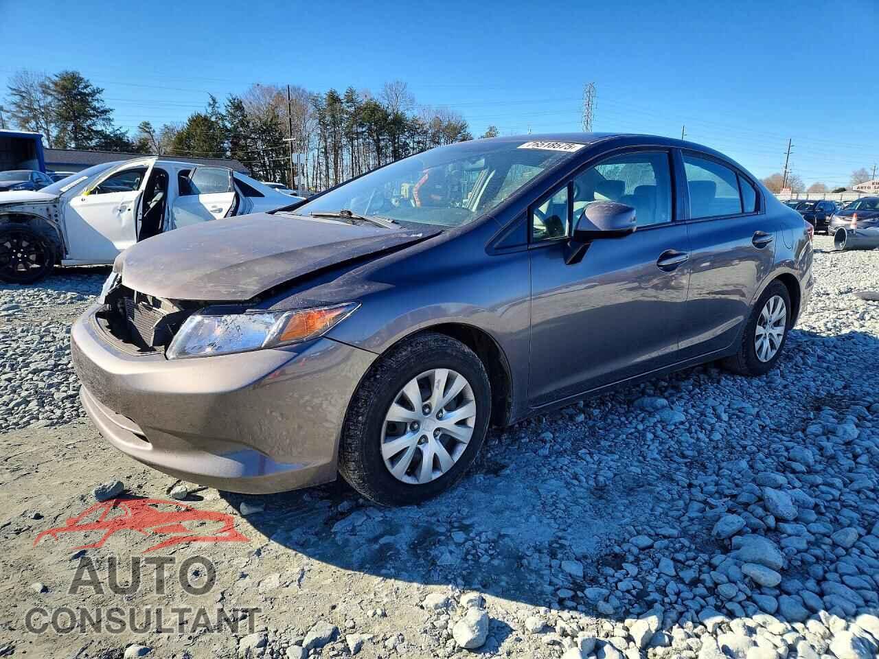 HONDA CIVIC 2012 - 19XFB2F58CE070439