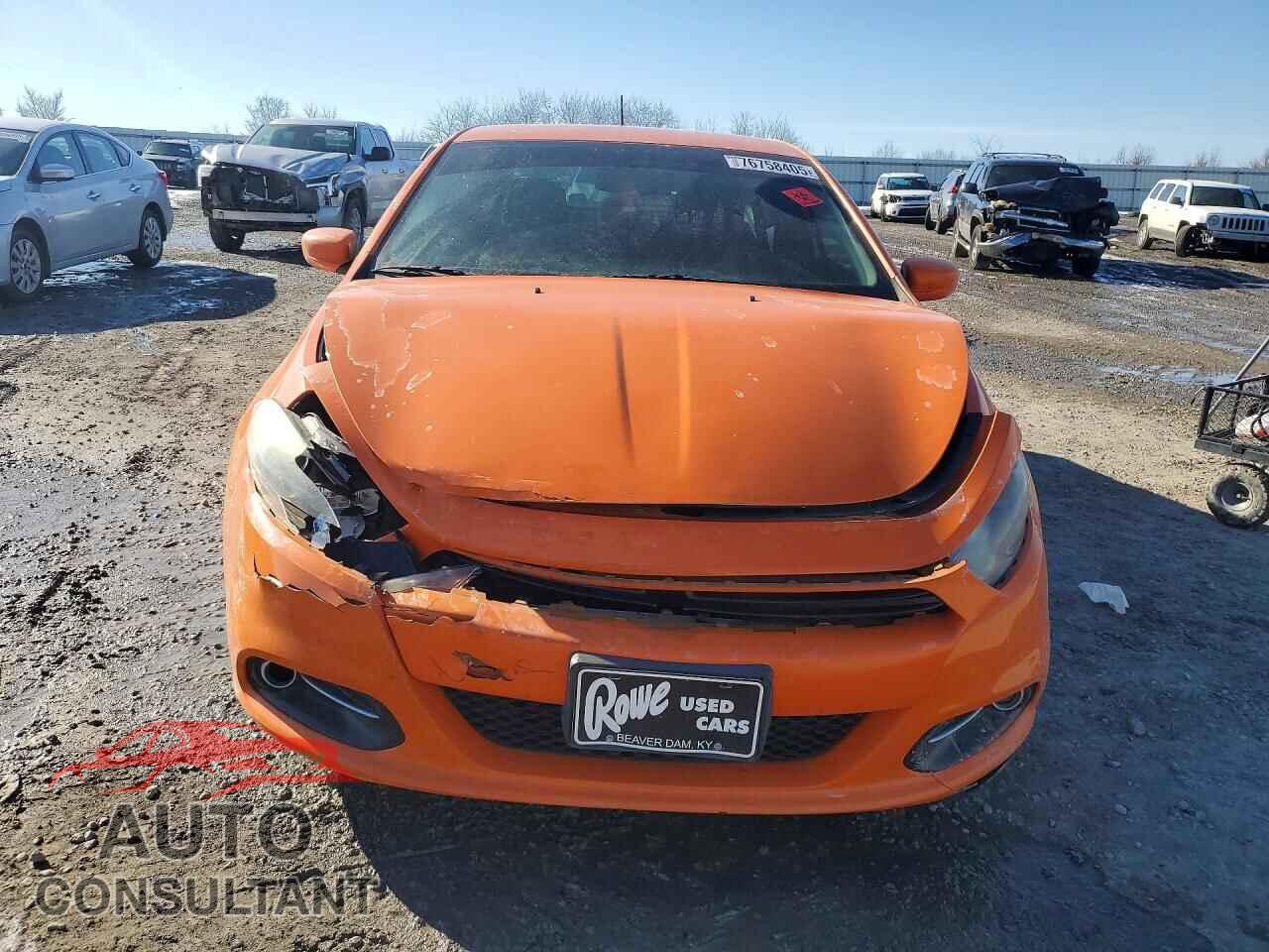 DODGE DART 2013 - 1C3CDFBA9DD329065