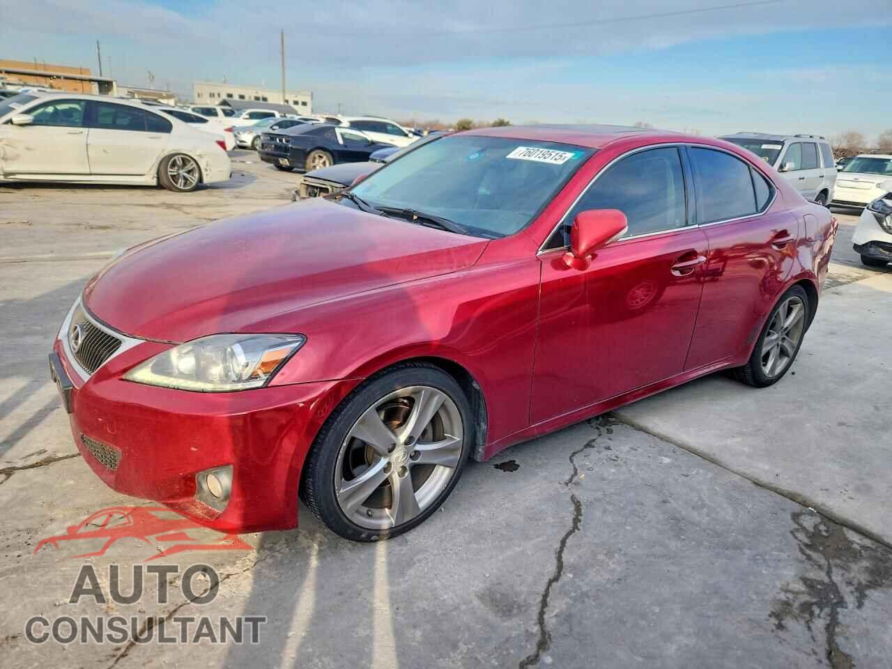 LEXUS IS 2011 - JTHBF5C28B5152002