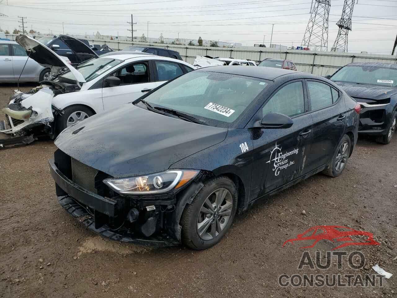 HYUNDAI ELANTRA 2017 - 5NPD84LF2HH211376