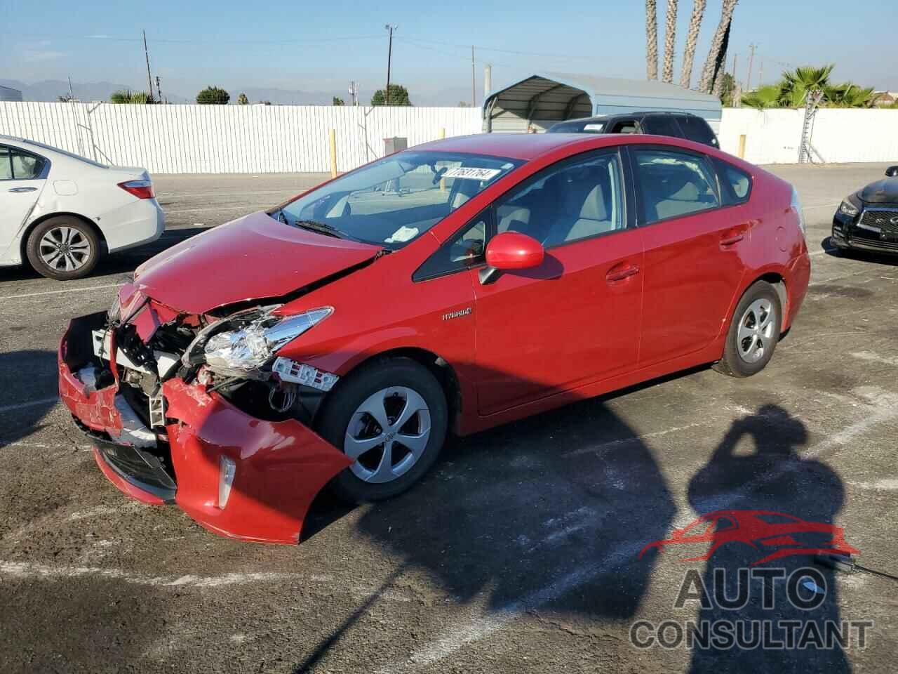 TOYOTA PRIUS 2015 - JTDKN3DU6F1875627