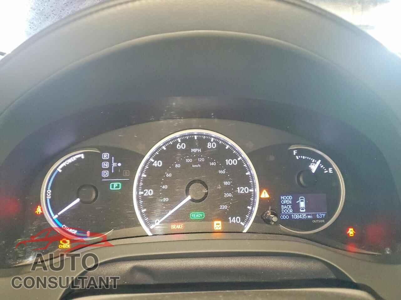 LEXUS CT 200 2012 - JTHKD5BH1C2074516