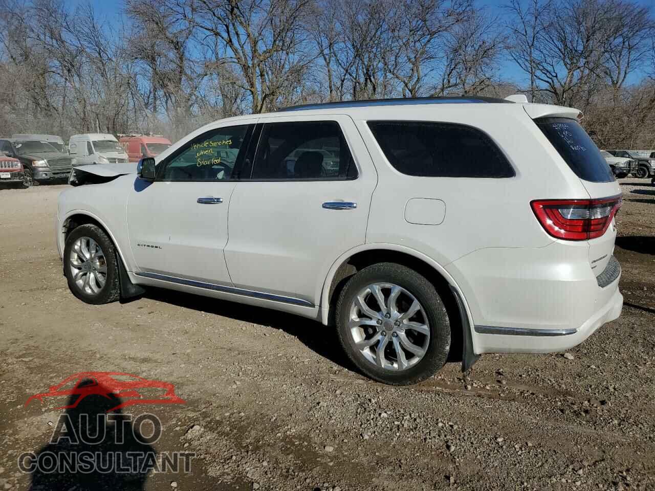 DODGE DURANGO 2017 - 1C4SDJET2HC945337