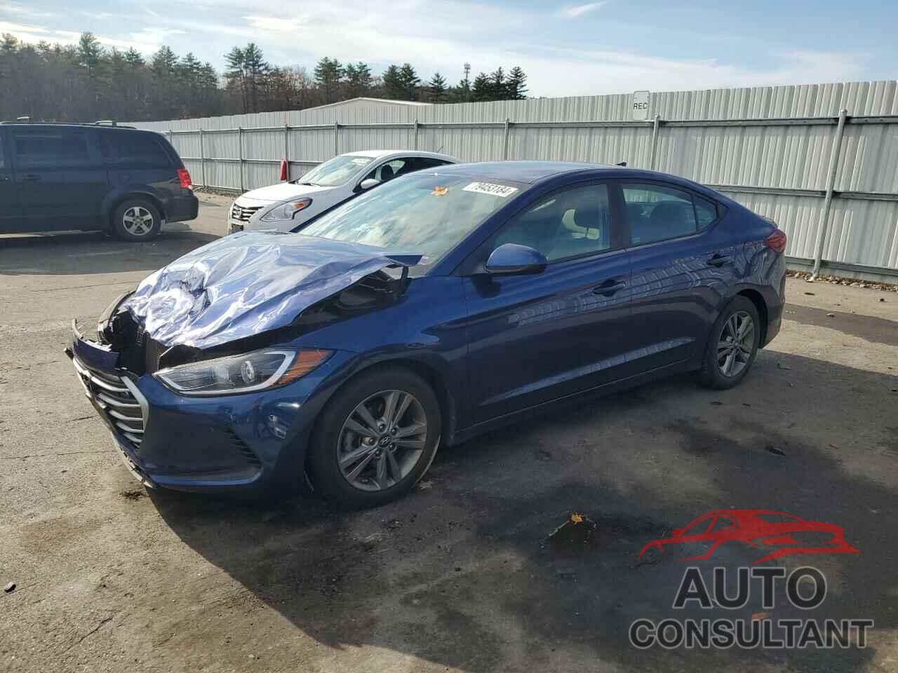 HYUNDAI ELANTRA 2018 - 5NPD84LF8JH351230