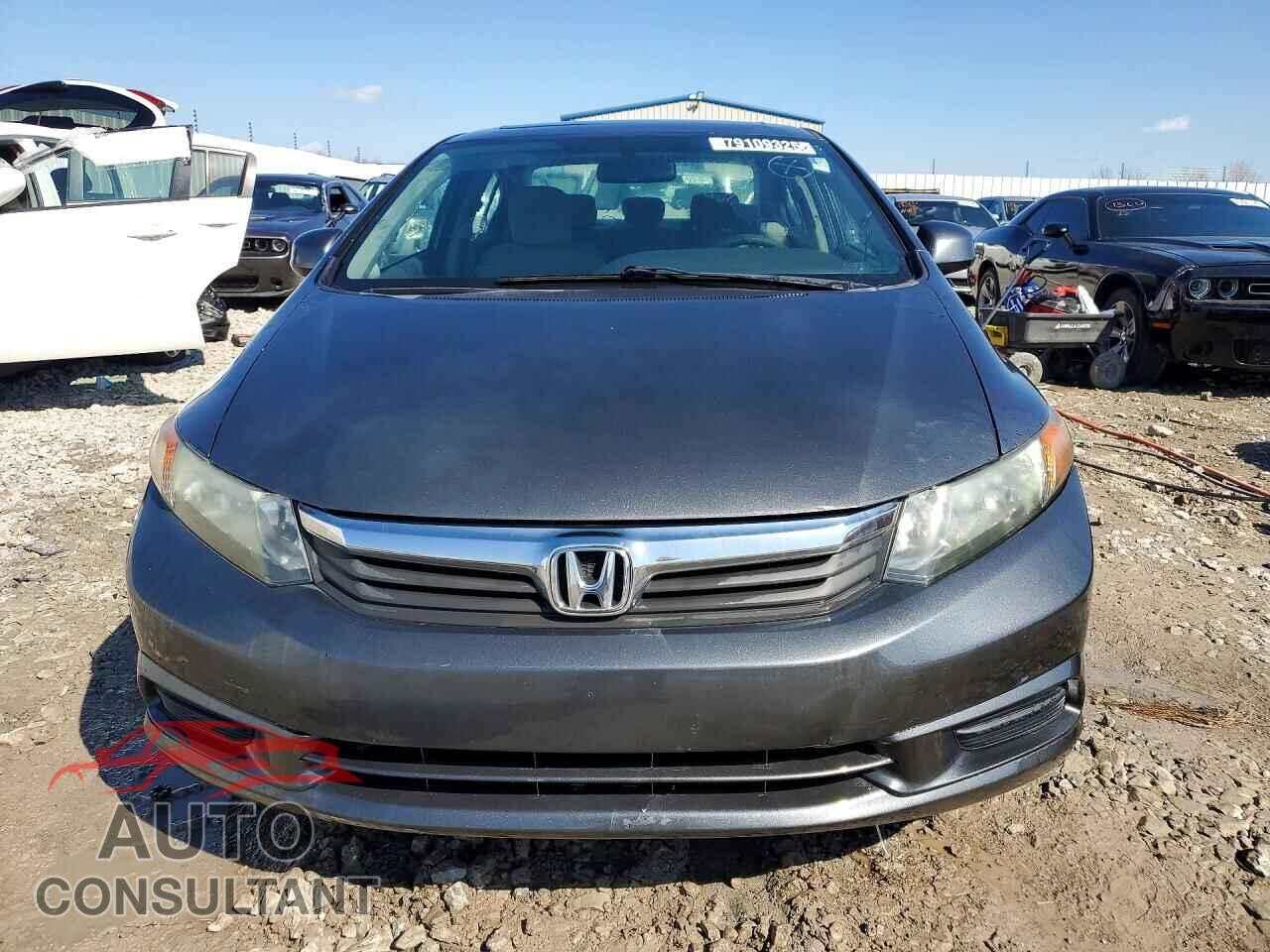 HONDA CIVIC 2012 - 19XFB2F85CE059554