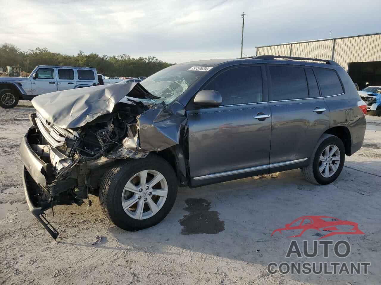 TOYOTA HIGHLANDER 2012 - 5TDZA3EH3CS026808