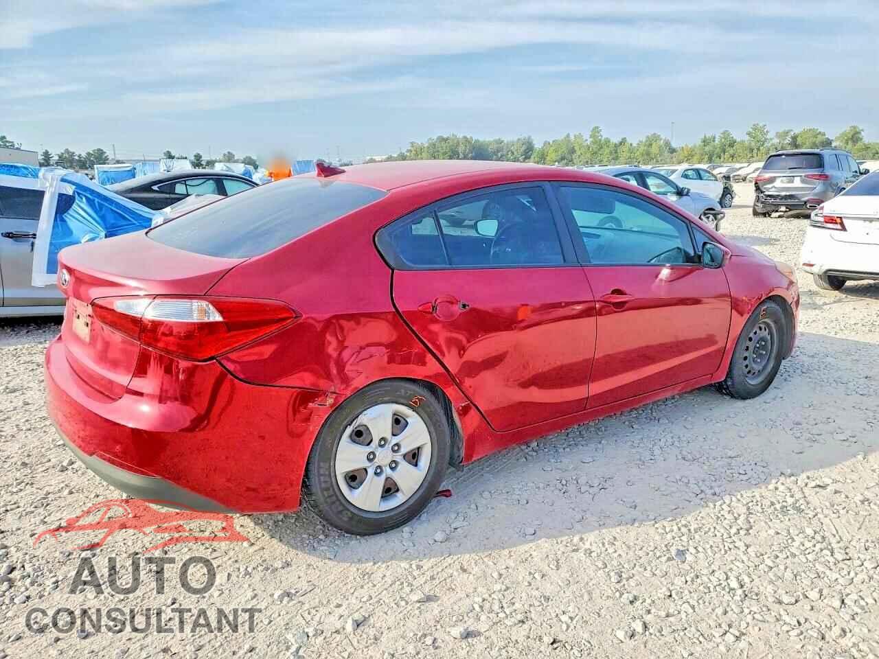KIA FORTE 2016 - KNAFK4A67G5487609
