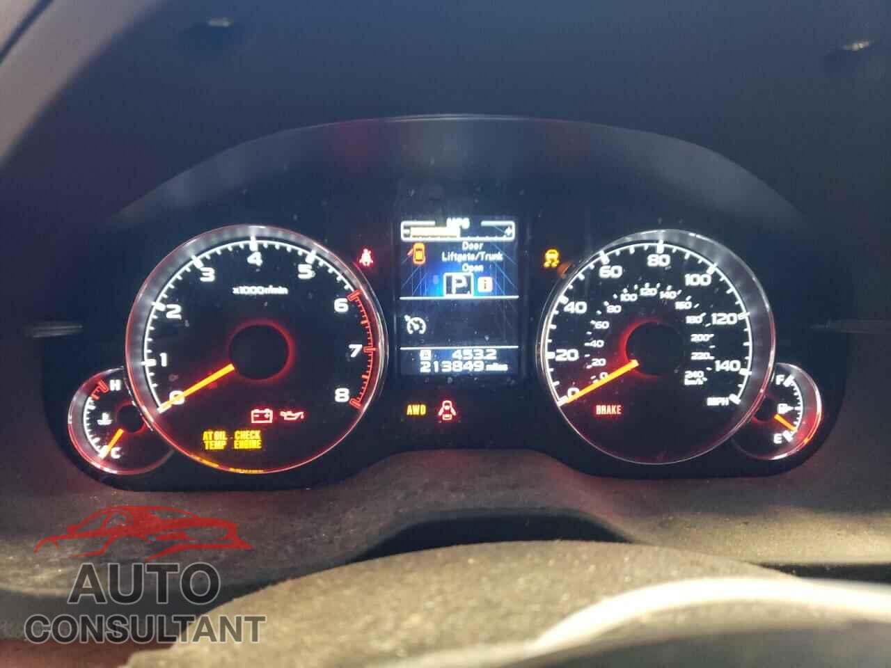 SUBARU OUTBACK 2013 - 4S4BRBKC8D3244979