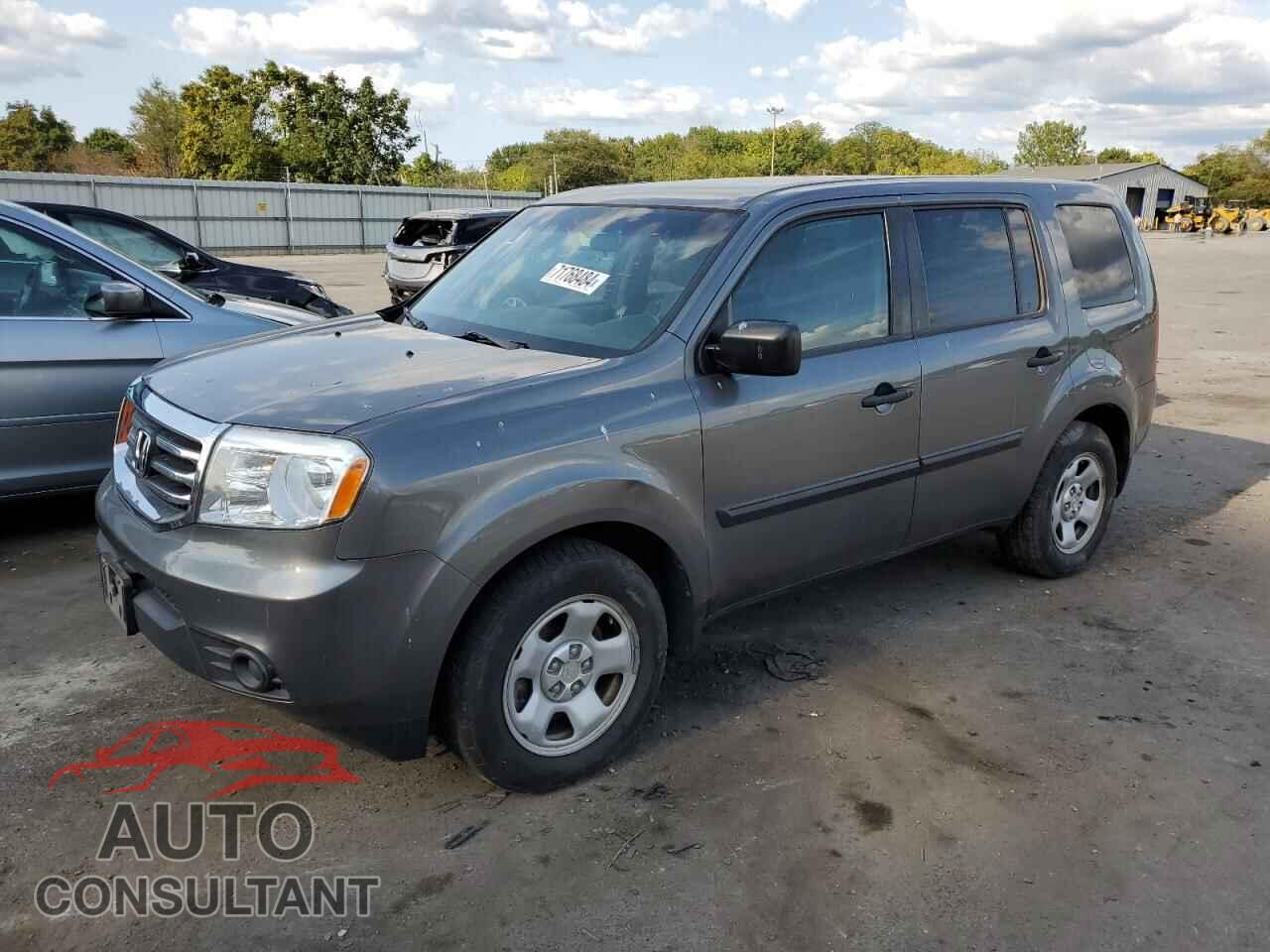 HONDA PILOT 2012 - 5FNYF4H24CB027108