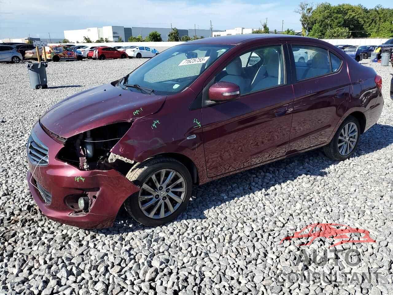 MITSUBISHI MIRAGE 2018 - ML32F4FJ4JHF05871