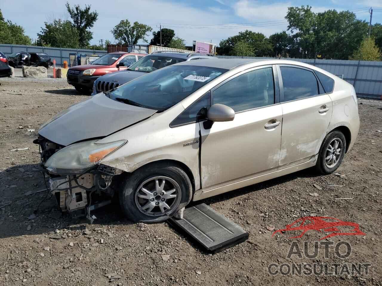 TOYOTA PRIUS 2010 - JTDKN3DU7A1007614