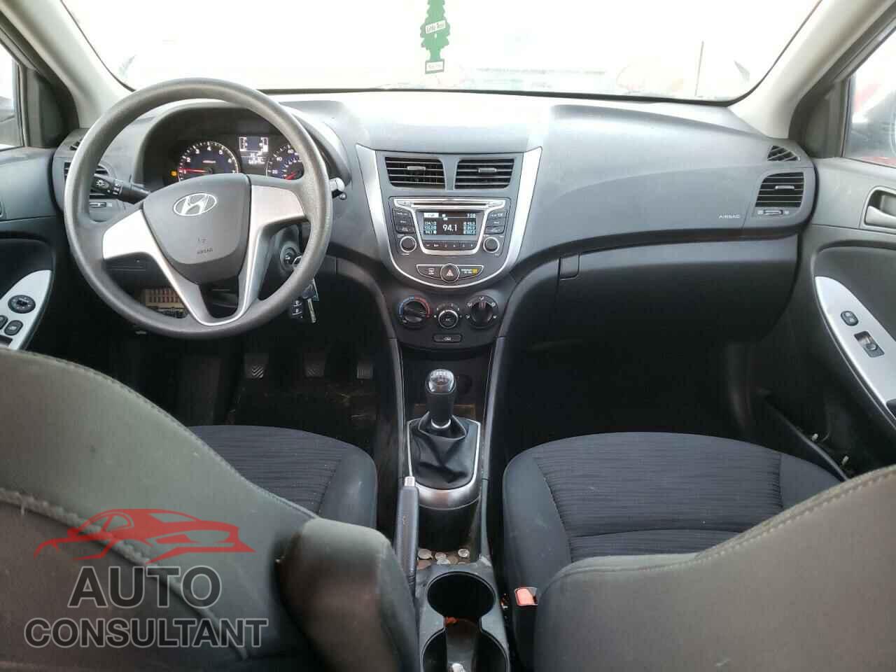HYUNDAI ACCENT 2017 - KMHCT5AE4HU333975