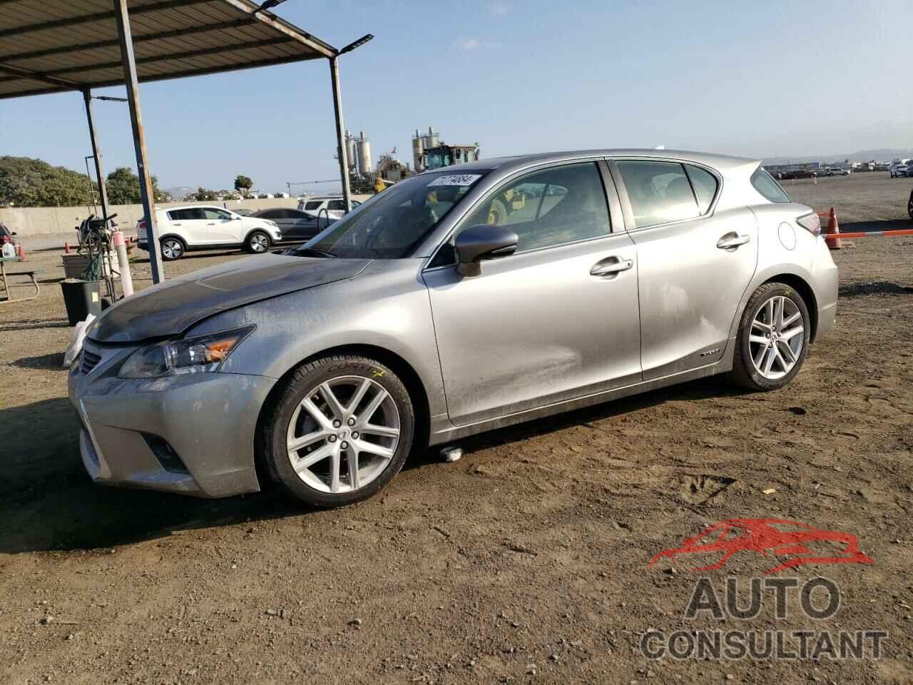 LEXUS CT 200 2017 - JTHKD5BH5H2290750