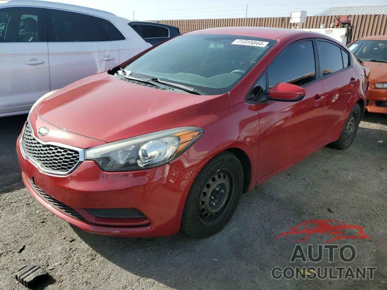 KIA FORTE 2016 - KNAFK4A63G5566498