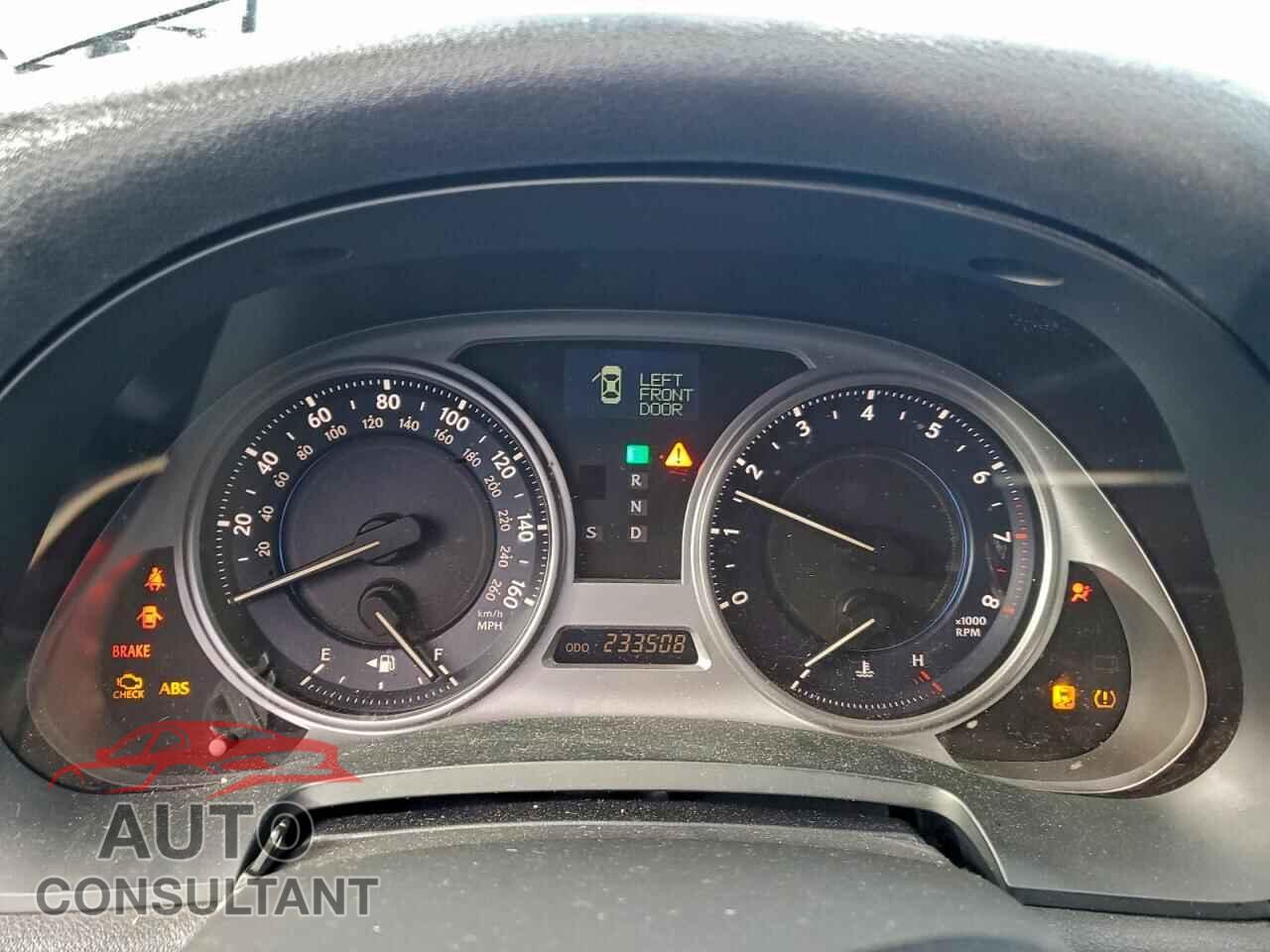 LEXUS IS 2010 - JTHCF5C27A5043579