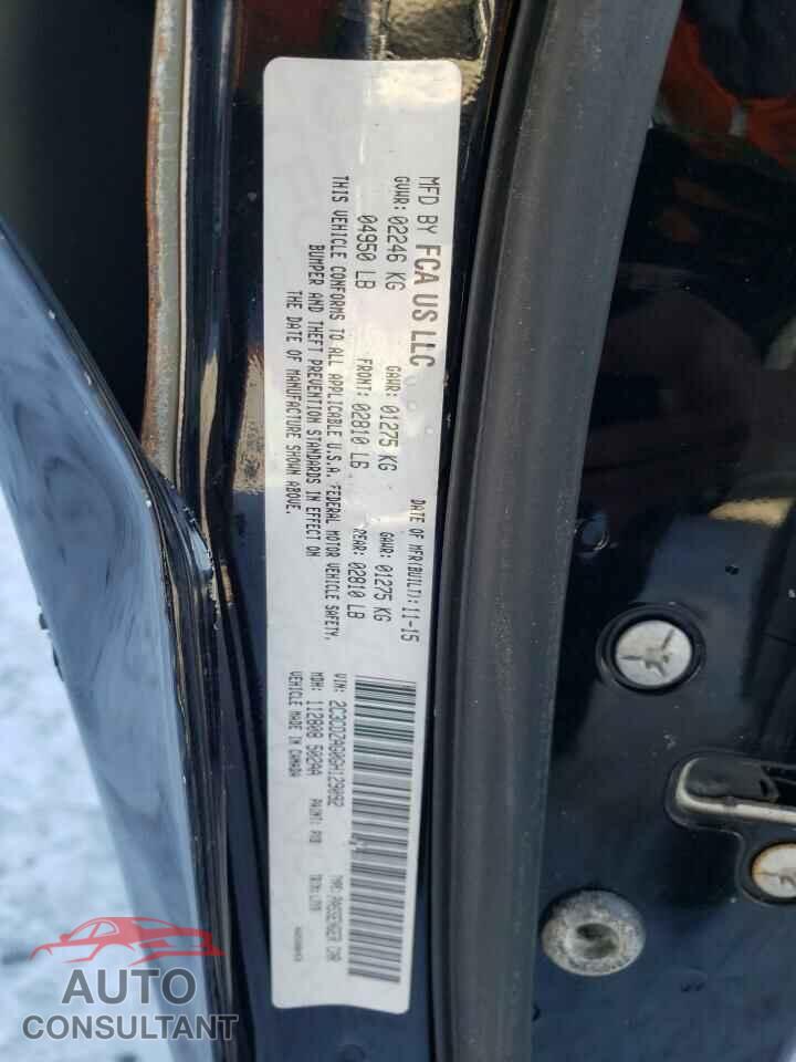 DODGE CHALLENGER 2016 - 2C3CDZAG0GH129092