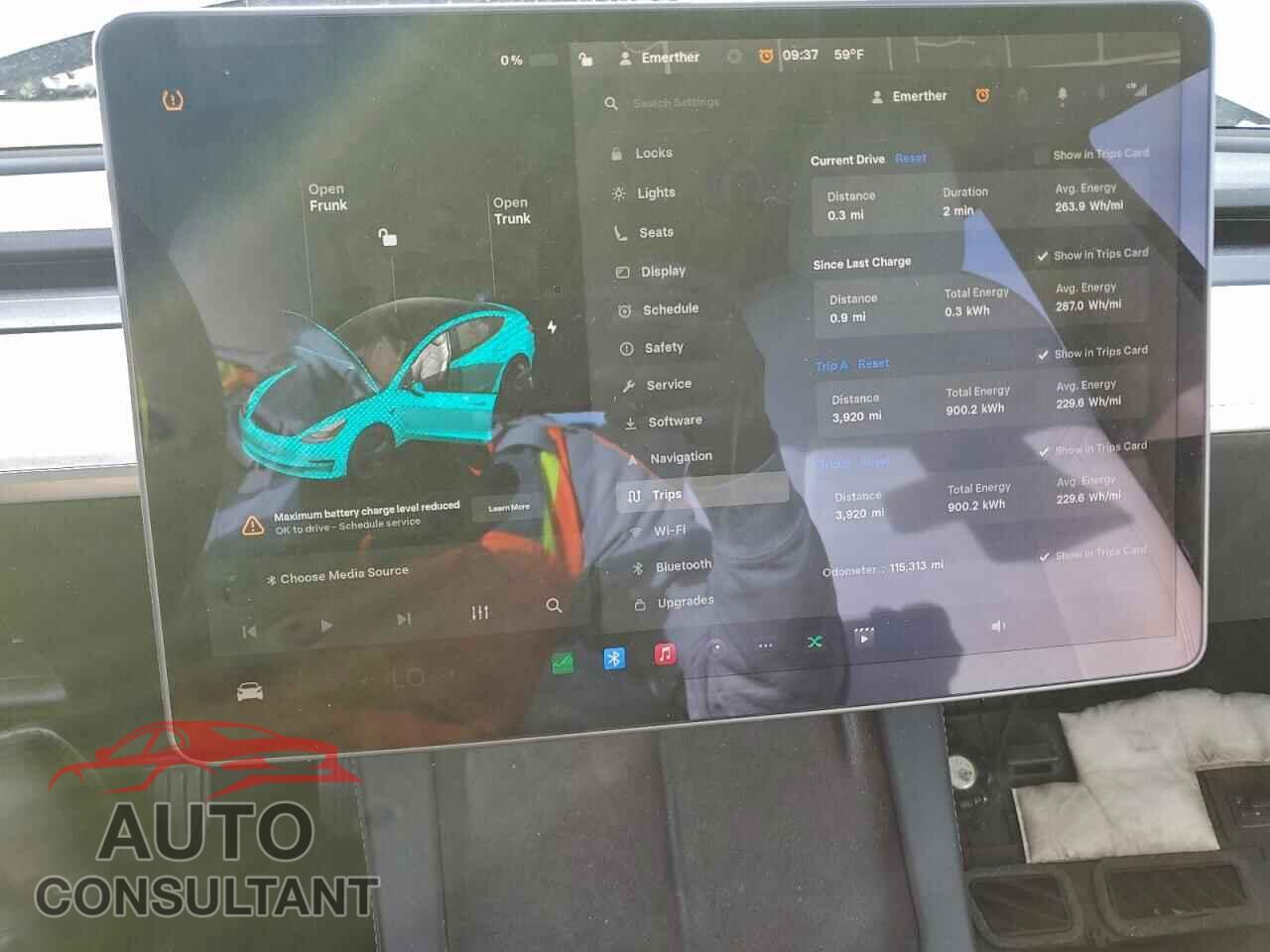 TESLA MODEL 3 2021 - 5YJ3E1EA6MF920566