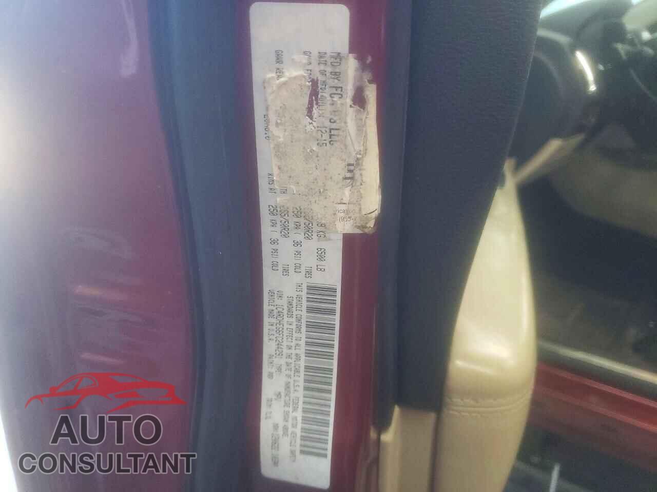 DODGE DURANGO 2015 - 1C4RDHEG6FC244291