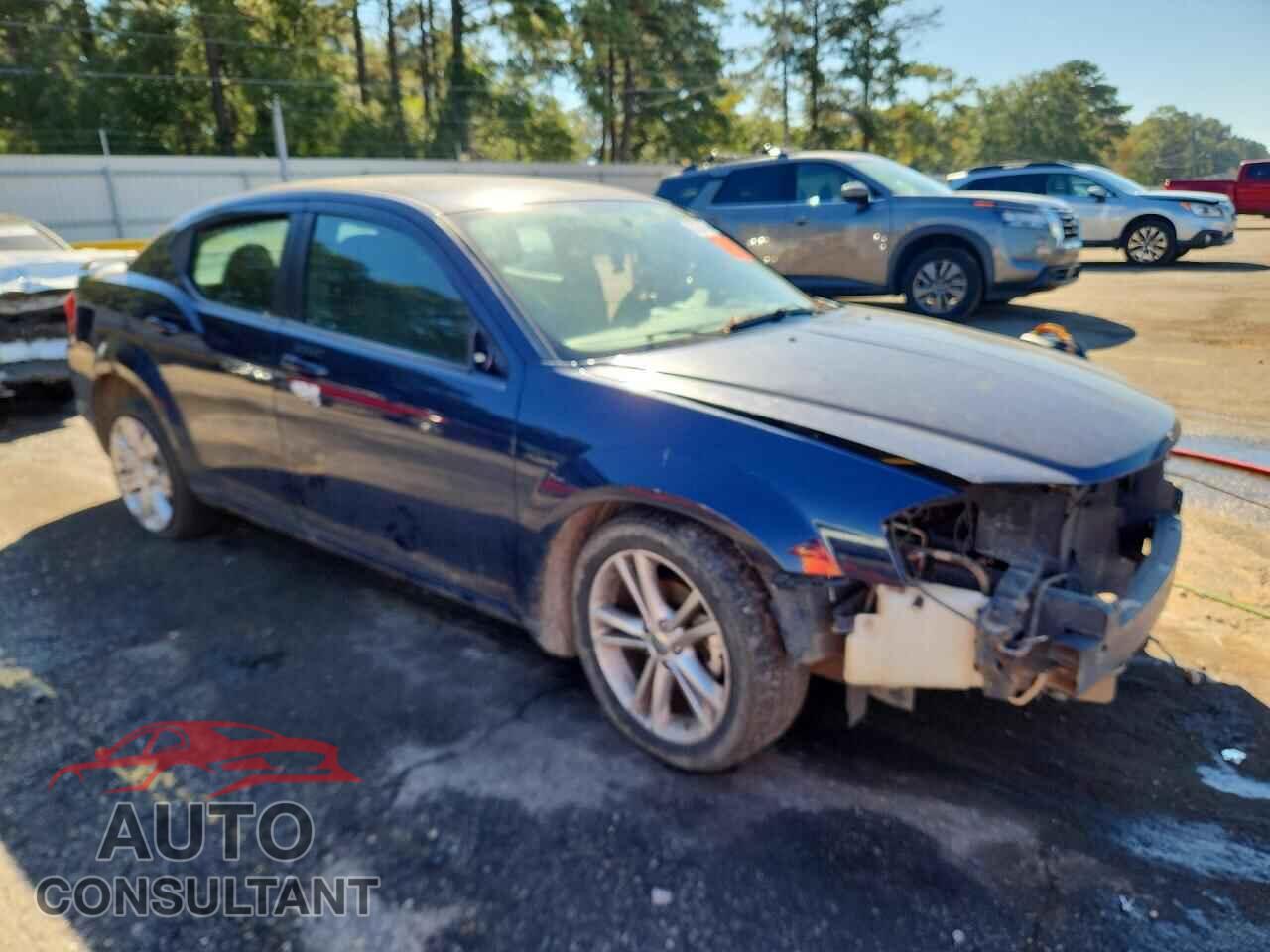 DODGE AVENGER 2013 - 1C3CDZAG1DN587033