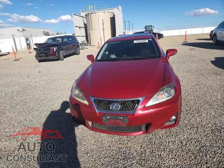 LEXUS IS 2011 - JTHBF5C28B5147706