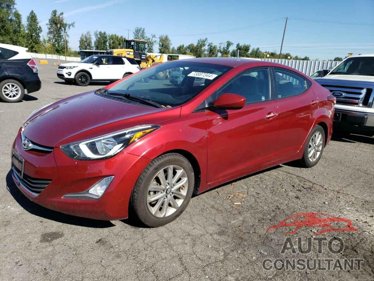 HYUNDAI ELANTRA 2016 - 5NPDH4AE7GH704513