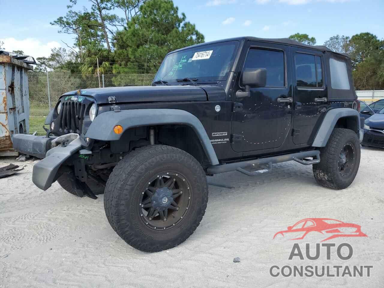 JEEP WRANGLER 2016 - 1C4BJWDG7GL178612