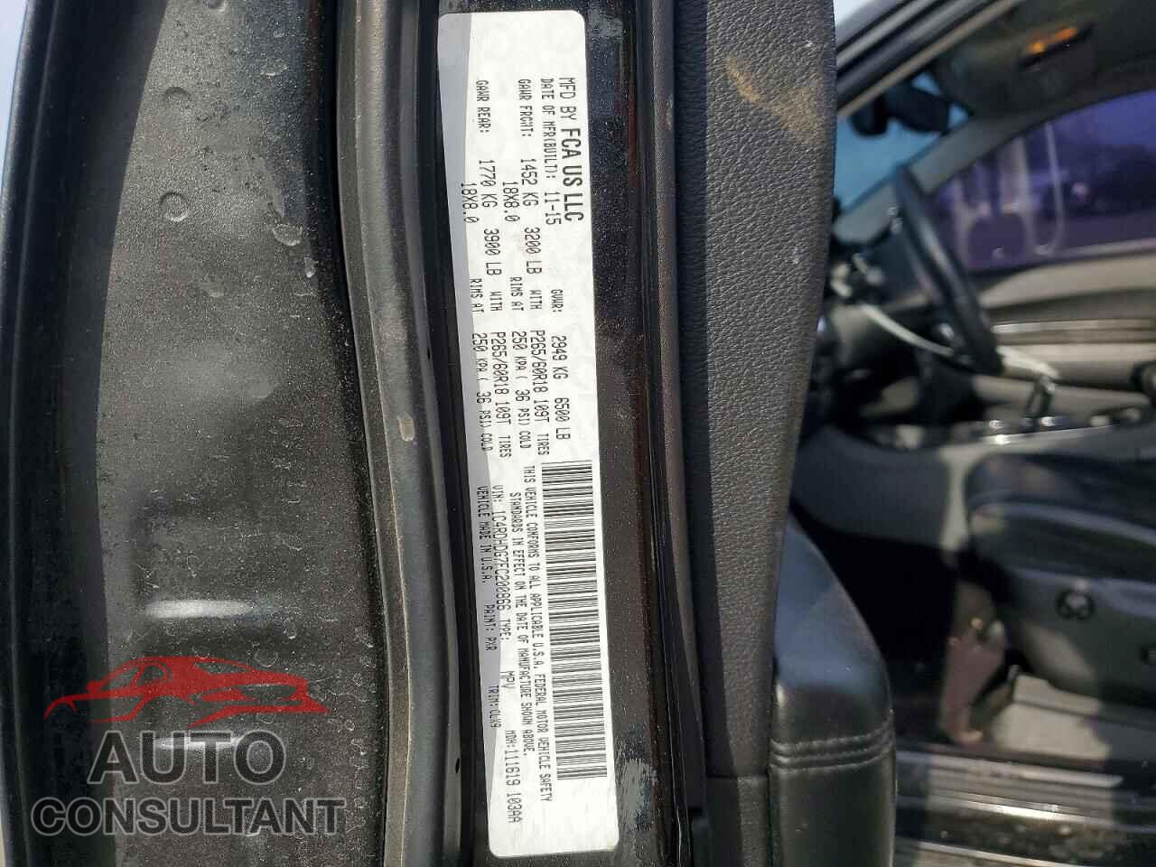 DODGE DURANGO 2015 - 1C4RDHDG7FC200866