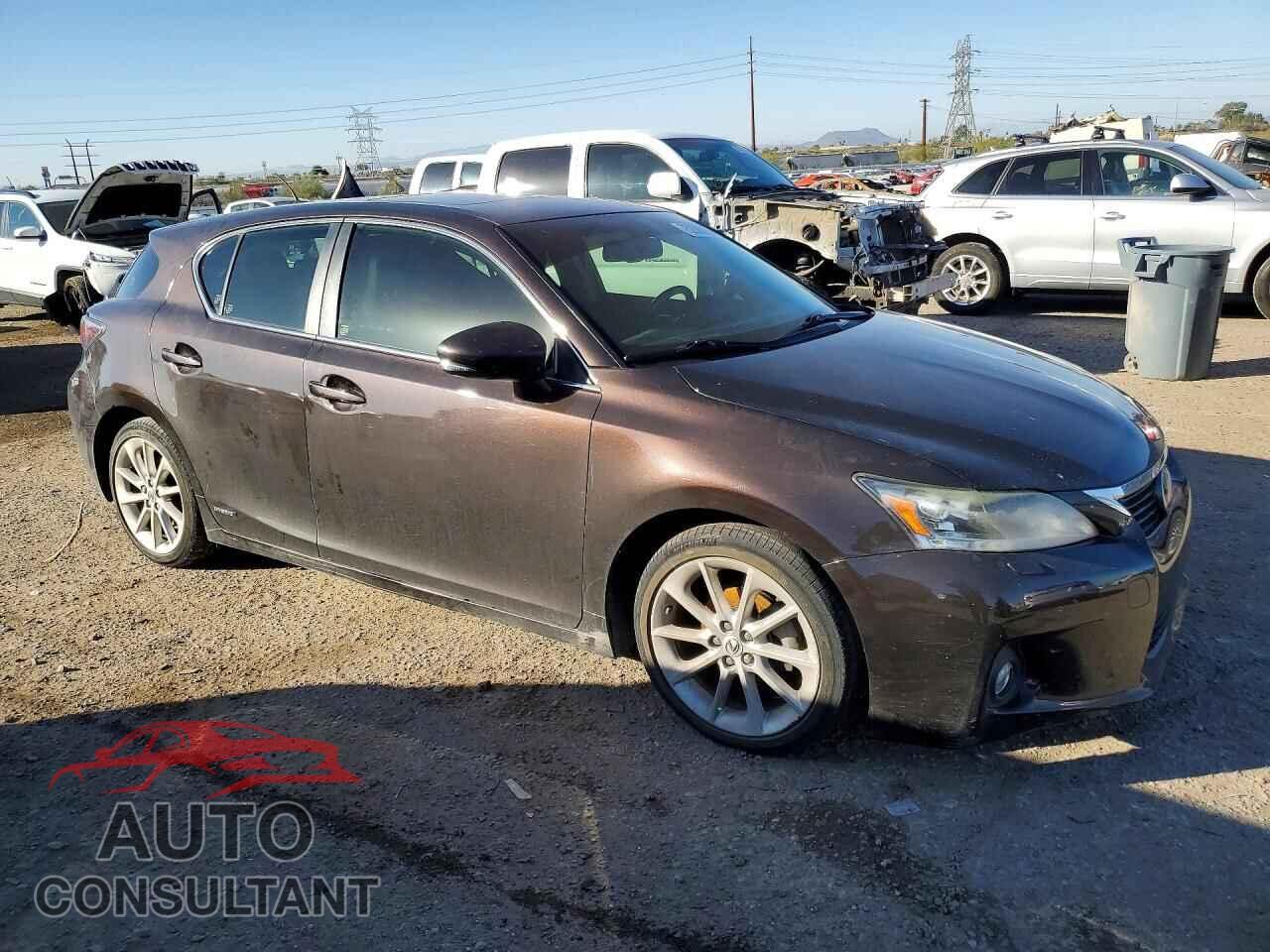 LEXUS CT 200 2011 - JTHKD5BH7B2032270