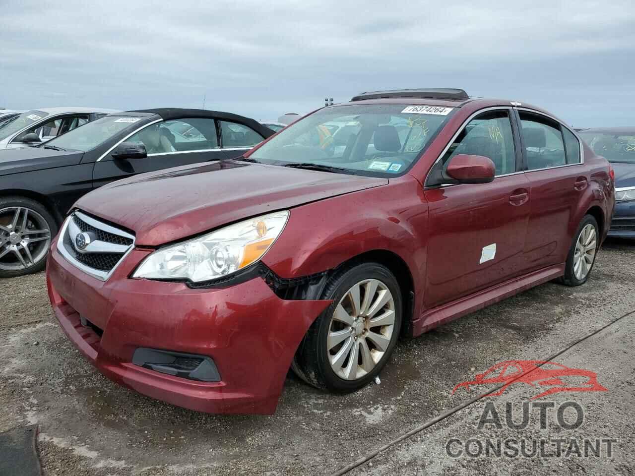 SUBARU LEGACY 2010 - 4S3BMBK60A3213234