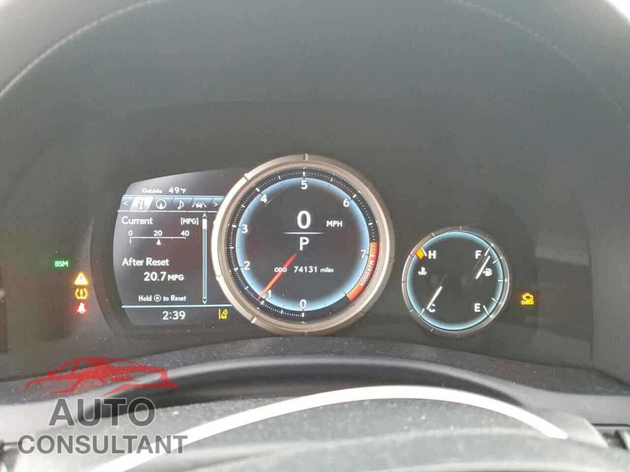 LEXUS GS350 2016 - JTHCZ1BL5GA000370