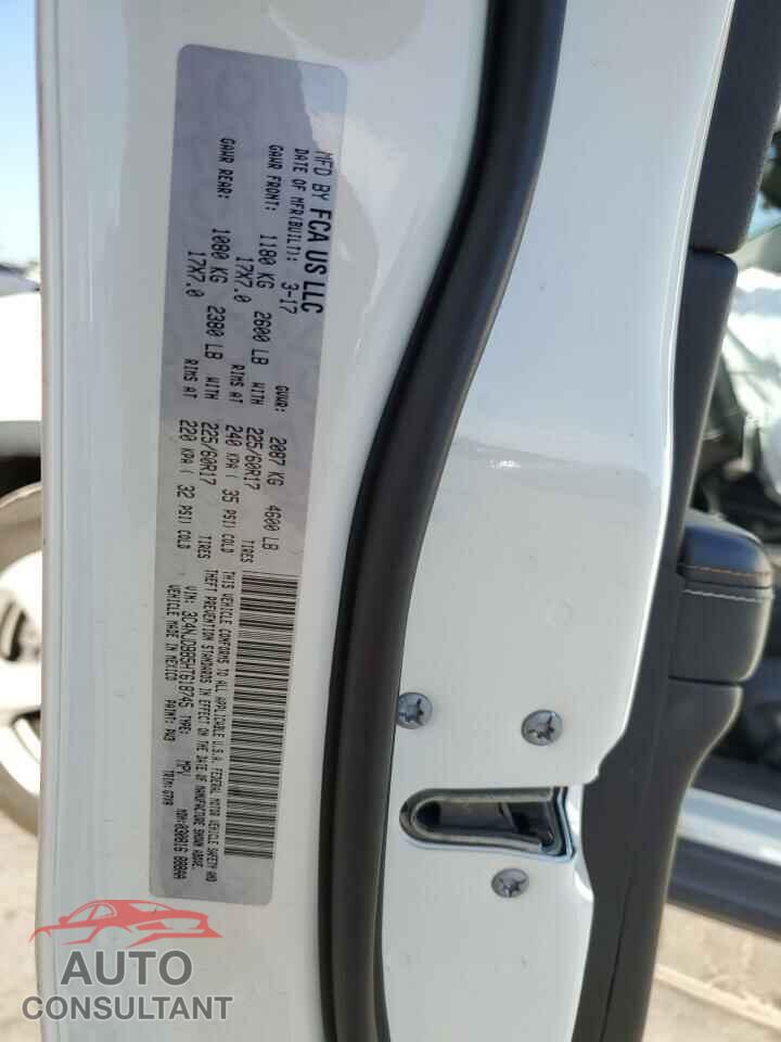 JEEP COMPASS 2017 - 3C4NJDBB5HT618745