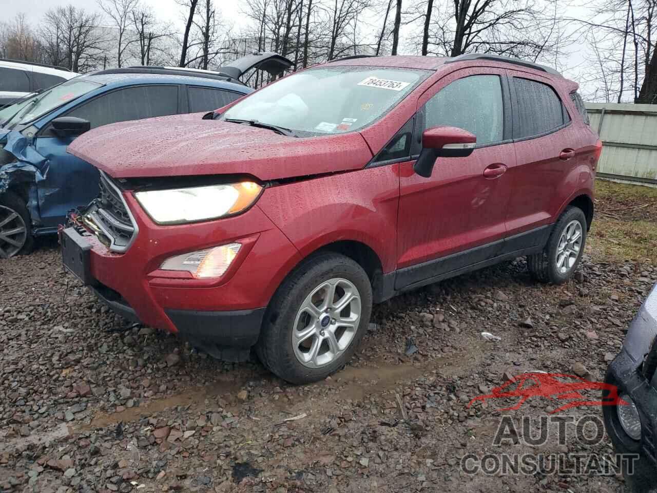 FORD ECOSPORT 2019 - MAJ6S3GL0KC255941