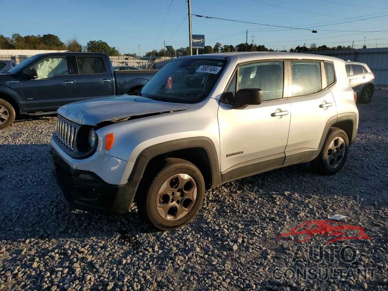 JEEP RENEGADE 2016 - ZACCJBAT2GPD10217