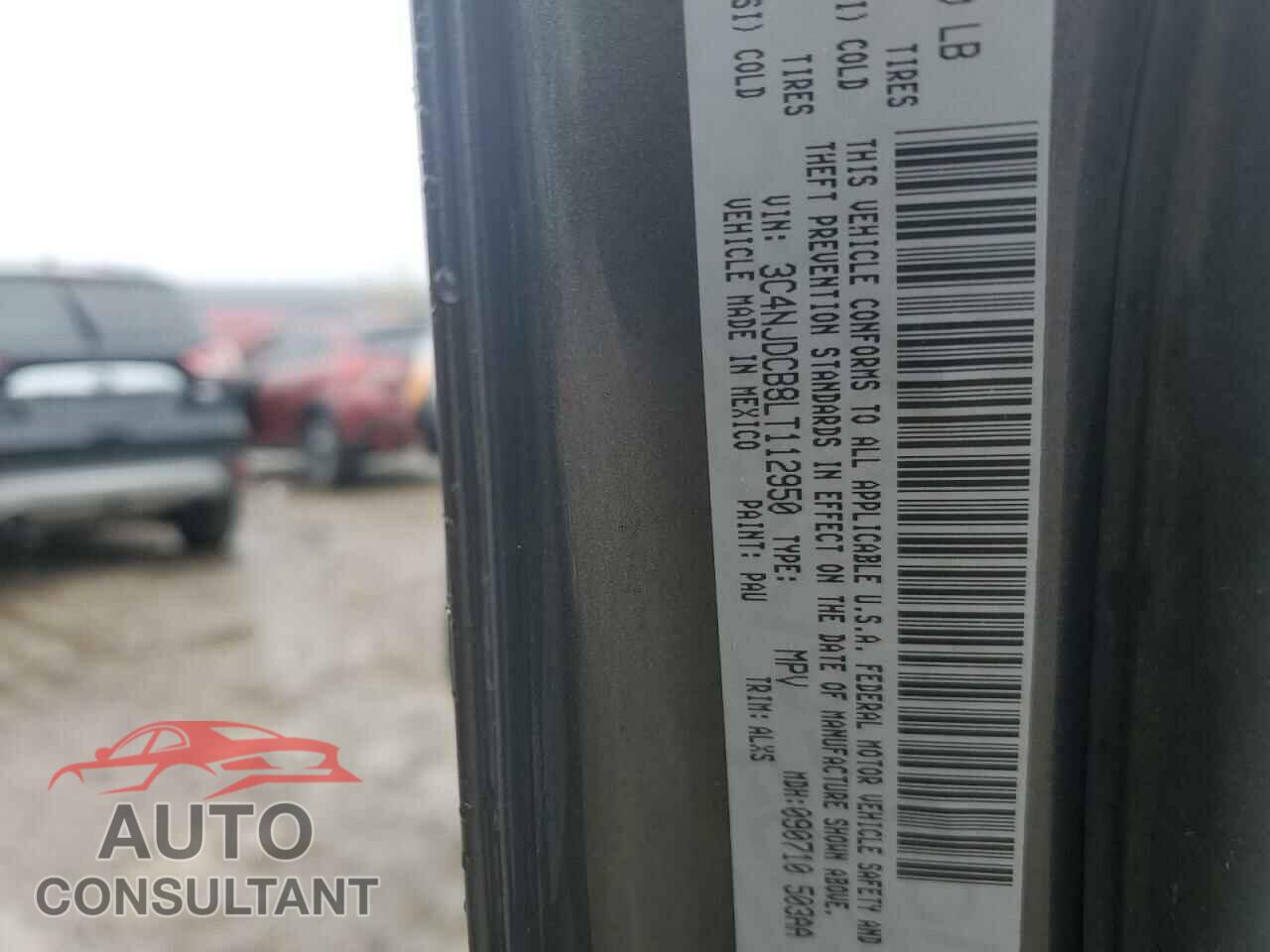 JEEP COMPASS 2020 - 3C4NJDCB8LT112950