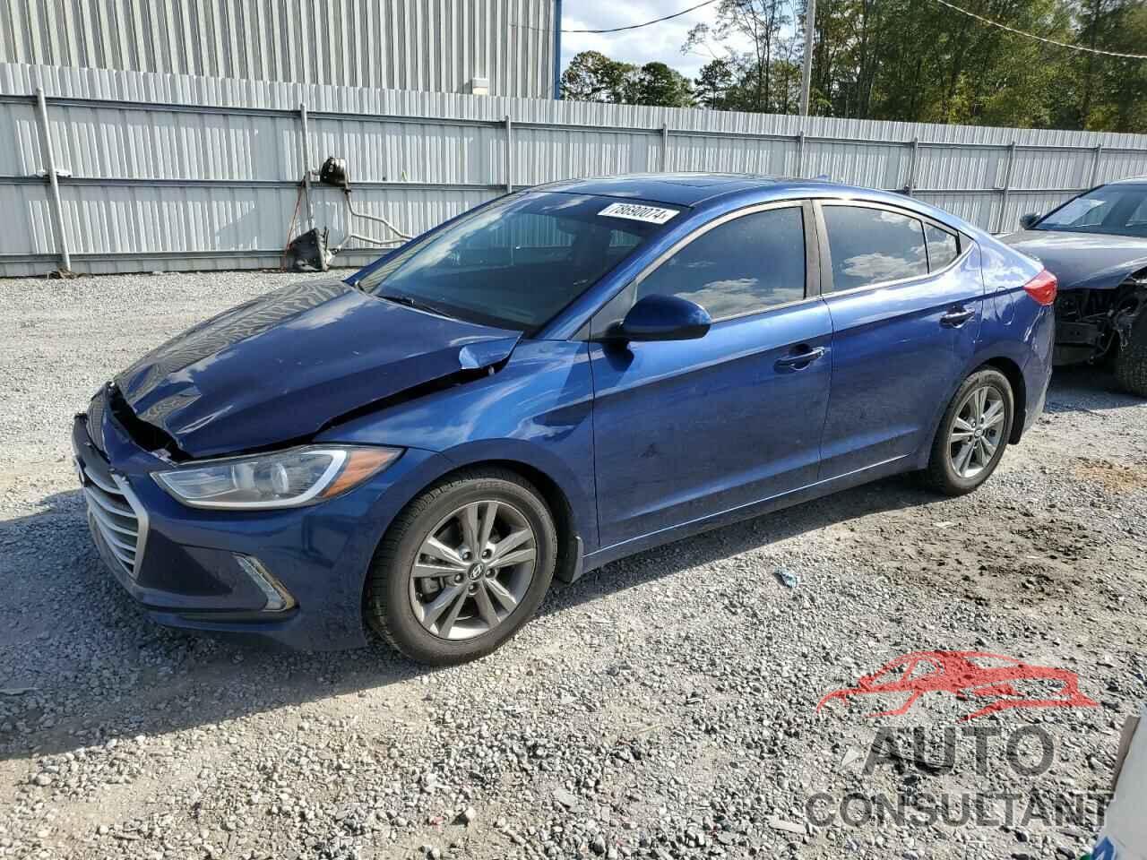 HYUNDAI ELANTRA 2018 - 5NPD84LF8JH379951